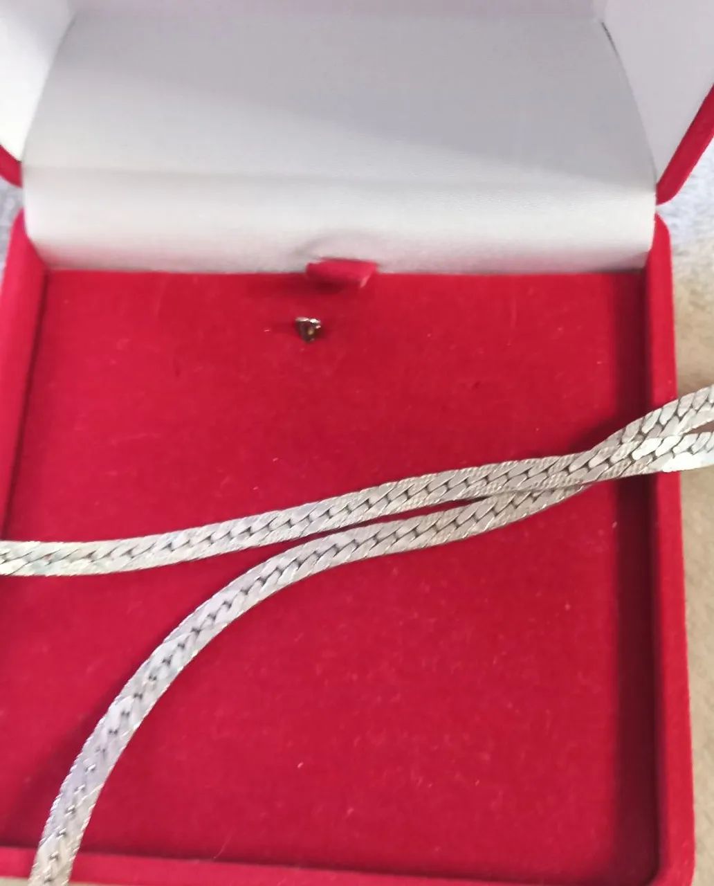 Conjunto colar e pulseira prata 950 - Foto 2