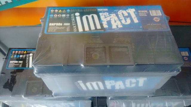 Bateria impacto de som automotivo de 90 ah