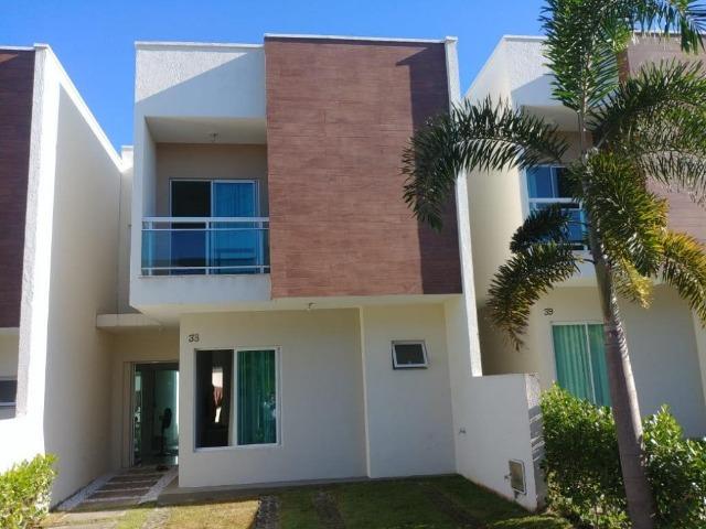 CA1699 Nathus Ville, casa duplex com 3 suítes no Eusébio, 2 vagas, área de lazer completa