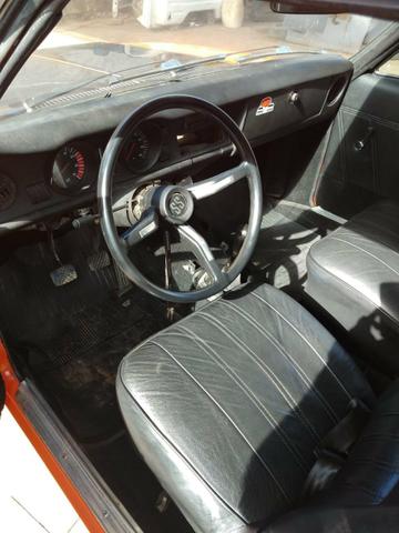 Opala ss de plaqueta original laranja boreal placa preta - Foto 17