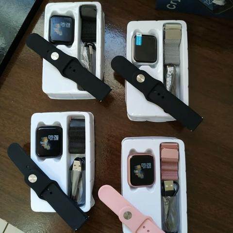 SMARTWATCH P70 sistema Android e IOS - ( o melhor smartwatch e mais completo!!) - Foto 4