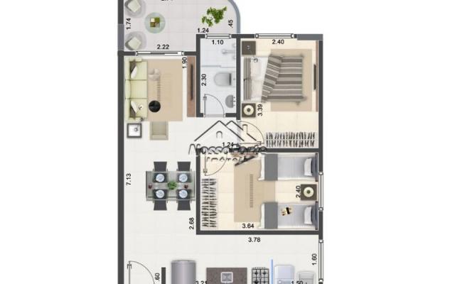 Lançamento Apartamento na Aviação em Praia Grande - Foto 12