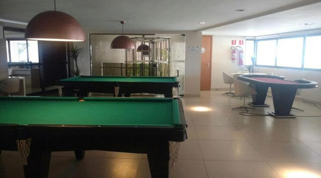 Apto mobiliado ,beira mar,ponta de campina,pé na areia ,condomínio clube,2 quartos - Foto 9