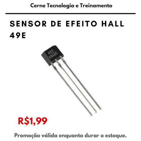 Sensor de efeito hall 49E