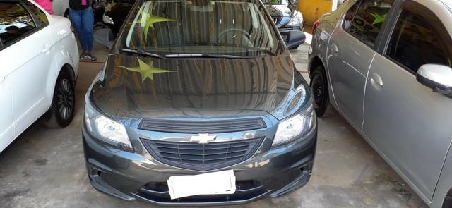 Prisma Joy 1.0 Cinza 2019 / completo - com ou sem entrada - flex+gnv