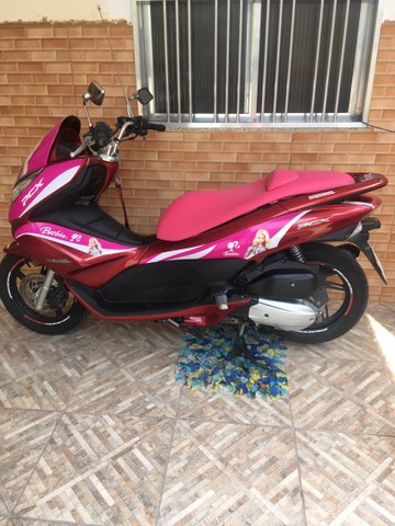 PCX PERSONALIZADA PARA AS BARBIES DO RJ