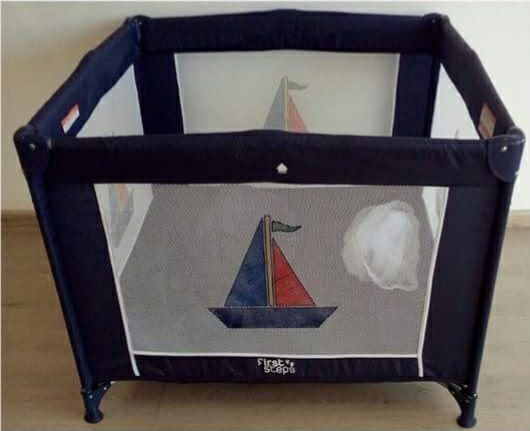 Berço chiqueirinho First Step ursinho no Ficou Pequeno - Desapegos de  Móveis quase novos ou nunca usados para bebês, crianças e mamães. 338075