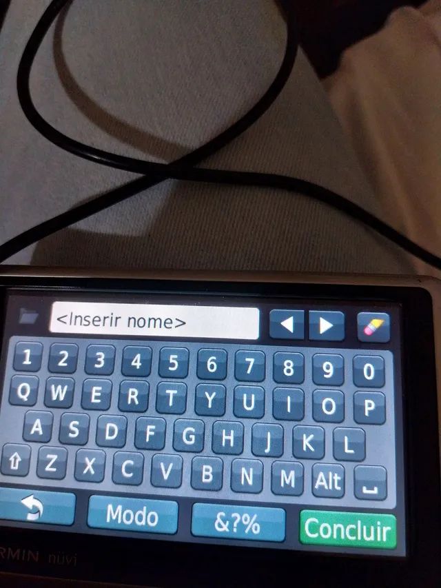 GPS GARMIN NÚVI POUCO USO 250.00 - Foto 3