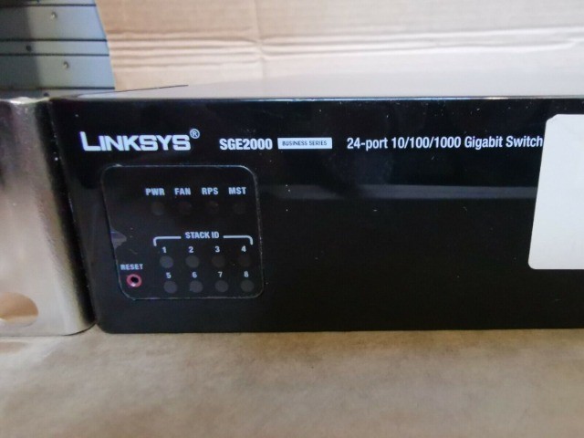 Switch Cisco Linksys Sge2000 24Portas Gigabit Top Revisado  - Foto 4