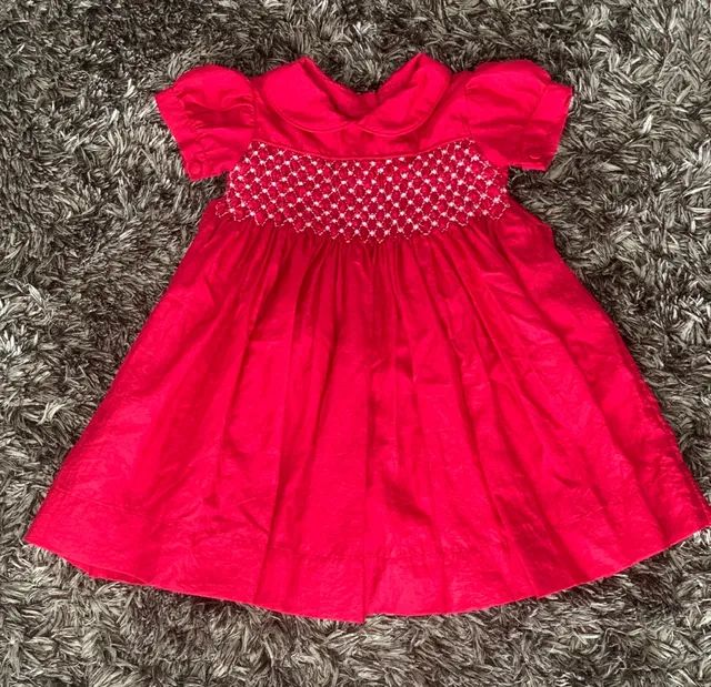 Vestido infantil Vermelho