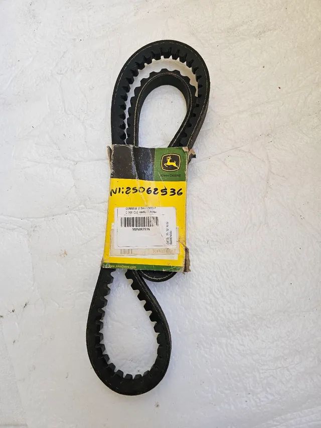 Escavadeira John deere correia compressor ar condicionado nova original dh400223 - Foto 3