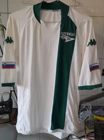 CAMISA SELECAO ESLOVENIA KAPPA 2006 DE JOGO MADE IN ITALY FRETE GRATIS