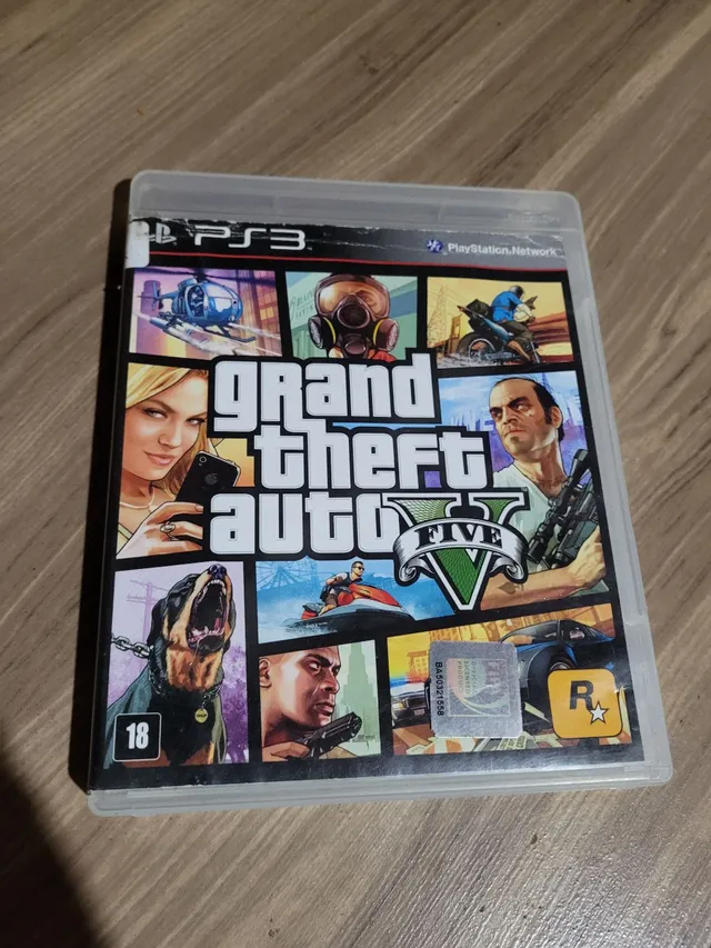 Jpgo Ps3 Gta V, Jogo de Videogame Ps3 Usado 64482035