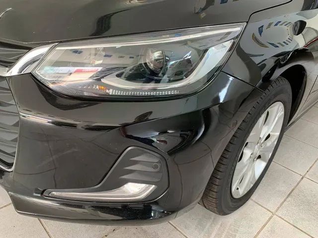 ONIX SED. PLUS PREM. 1.0 12V TB FLEX AUT  PRETA 2020/2020 - Foto 4
