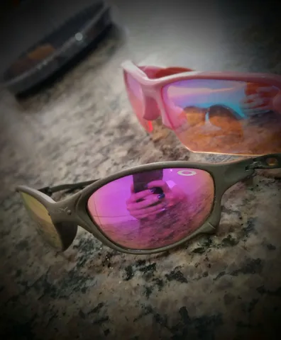 Juliet X-metal Pinada - kit borracha rosa - Lentes prizm