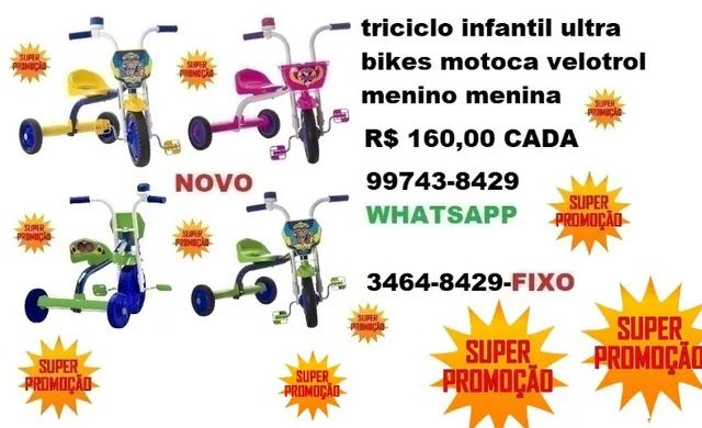 Triciclo Infantil Nathor Motoca Disney Mickey