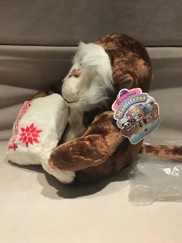 Macaco pelúcia coleção mamiferos parmalat NOVO - Foto 4