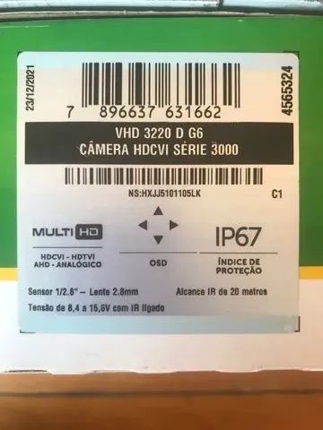 110 Câmera Dome  Intelbras VHD 3220 - Foto 5
