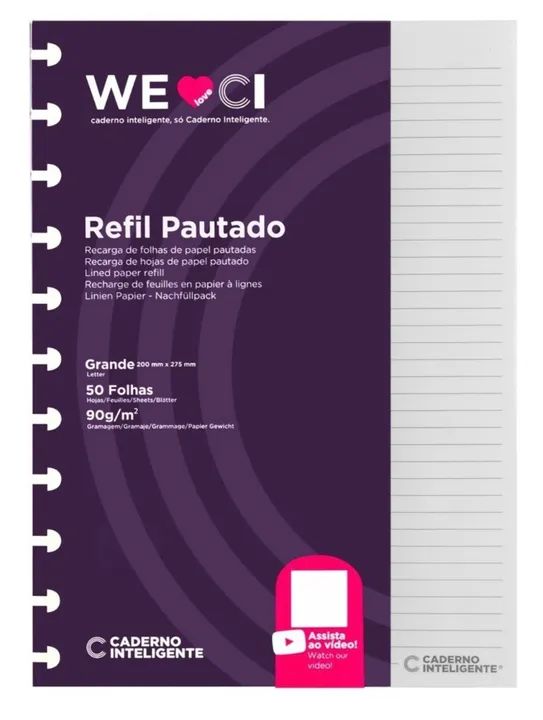 Lined Refill for Smart Notebook - 50 Sheets422991626051921920