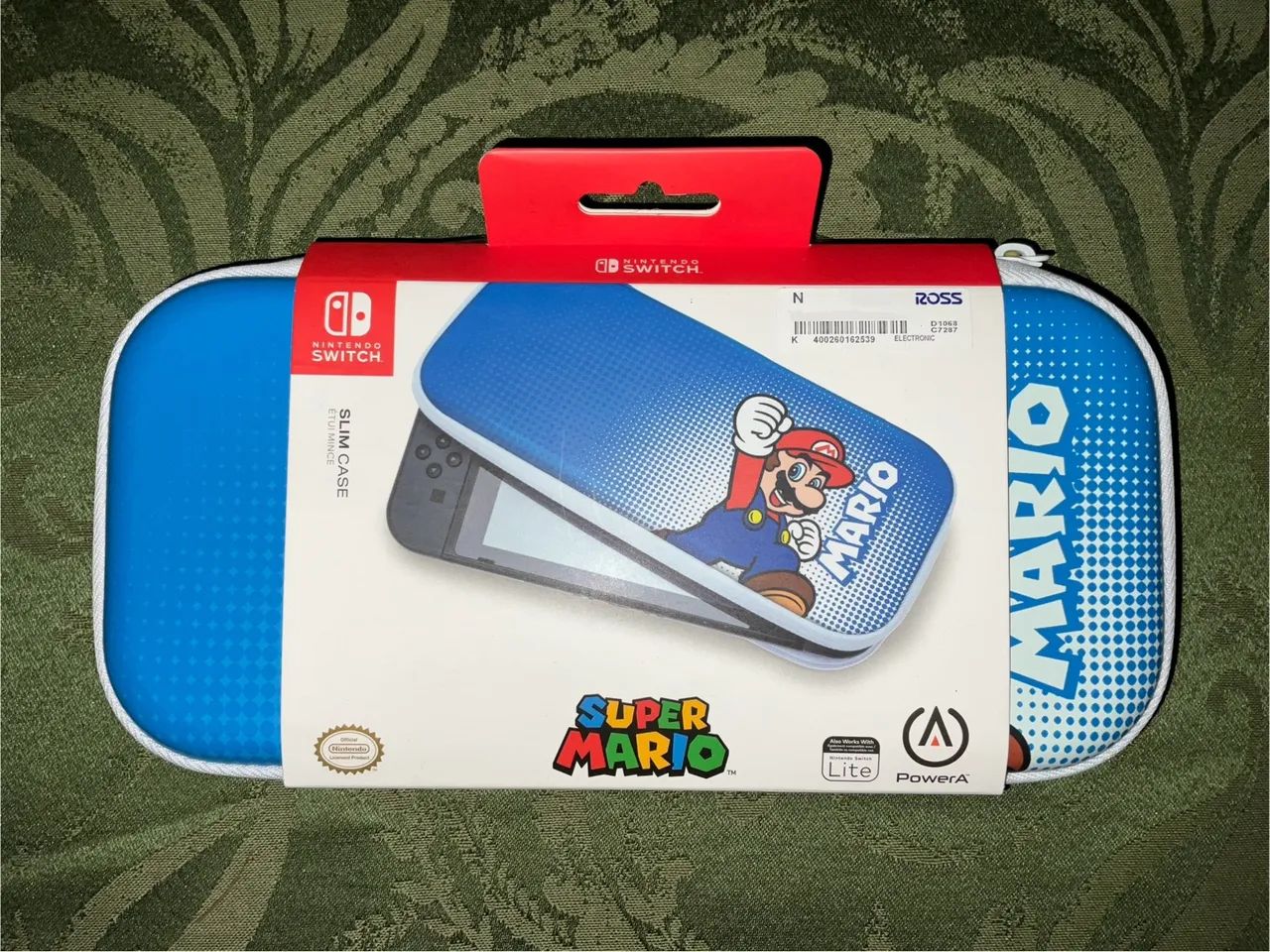 Capa para nintendo switch Mario original