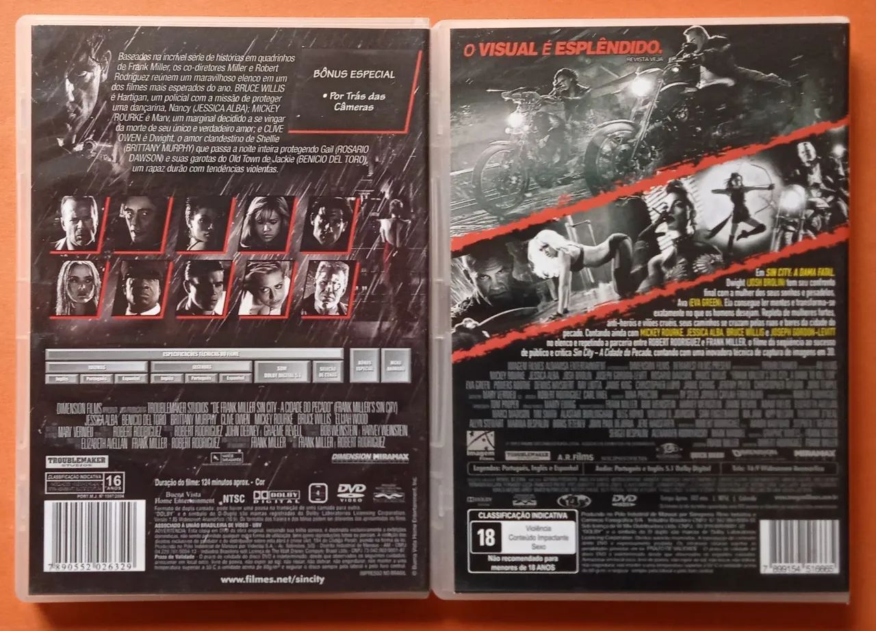 Dvd Sin City 1 e 2 - Foto 2