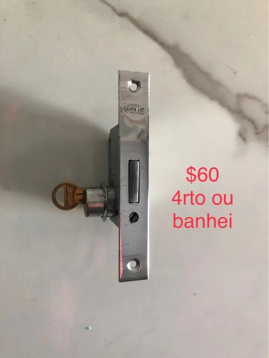 Fechaduras para portas madeira e vidro