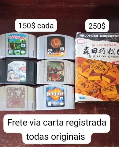 Fitas, jogos e cartuchos de Nintendo 64 original 
