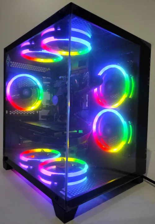 Pc Gamer Circle RGB: Intel Core i5-10400F + RTX 2060 Super 8GB = 3060