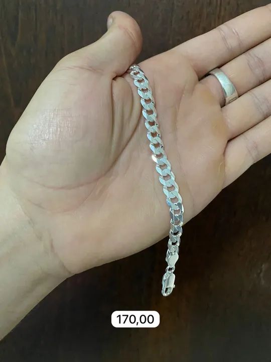 Pulseiras de Prata Masculina | Estilo e Qualidade | Promoção!