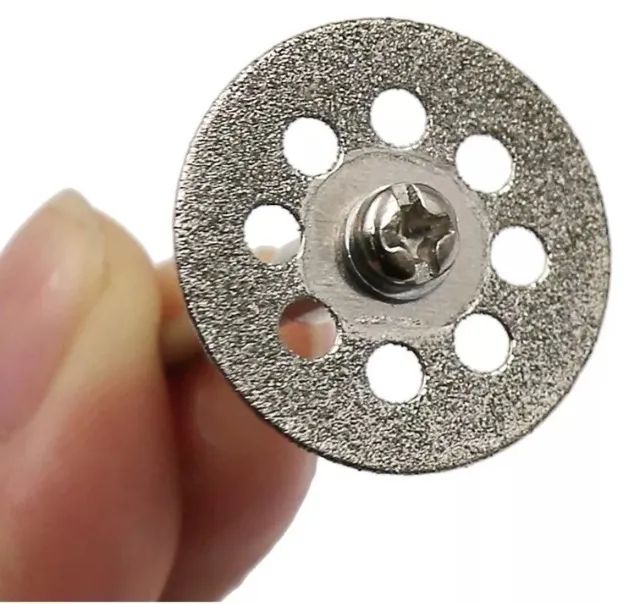 Kit 10 Discos Corte Diamantado 18mm Dremel Micro Retifica - Foto 6