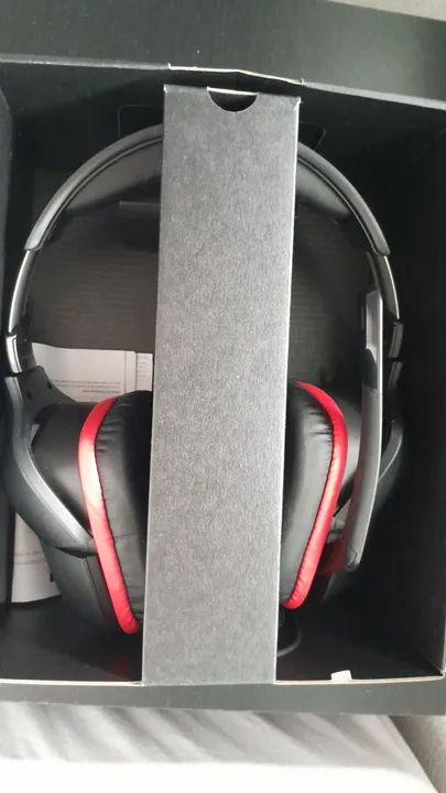 Logitech G G332 Preto/Vermelho