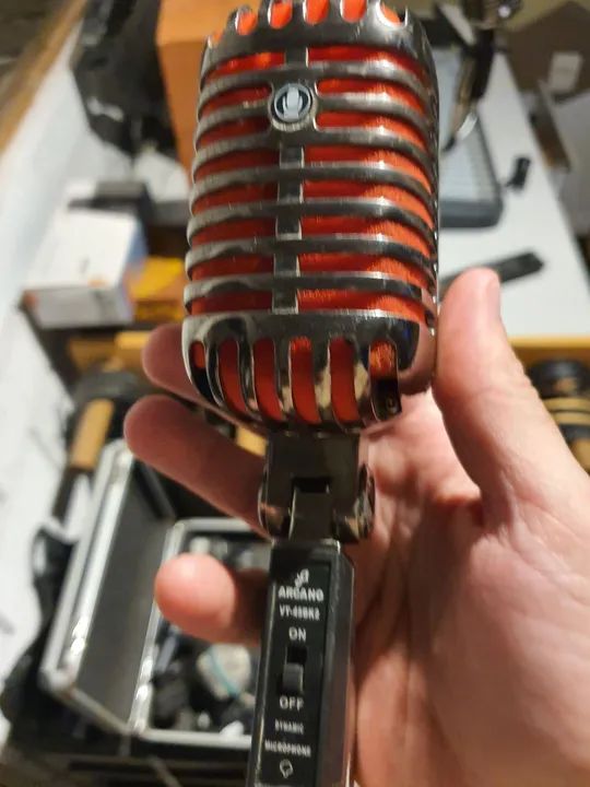 Microfone Vintage Arcano - Foto 5