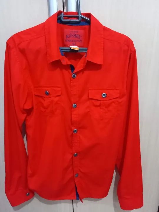 Camisa Vermelha Marisol Tamanho 16 