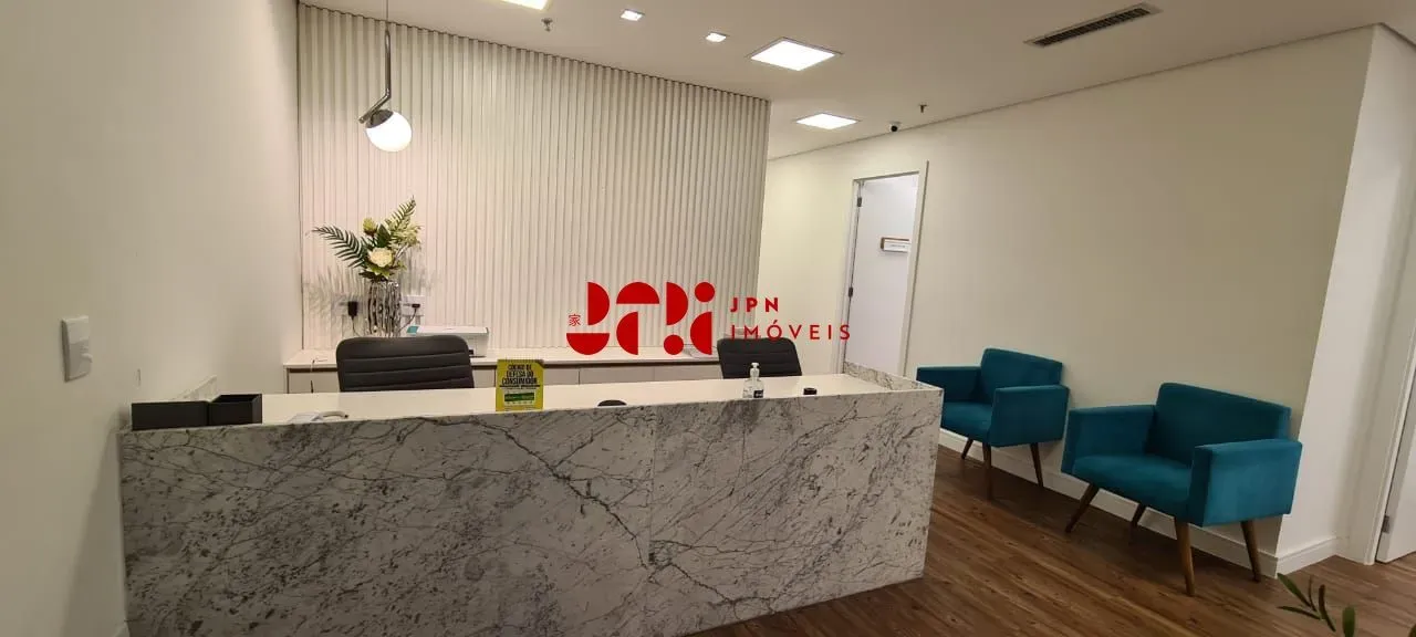 Sala comercial na Berrini - 104m², mobiliada, 03 banheiros, 02 vagas