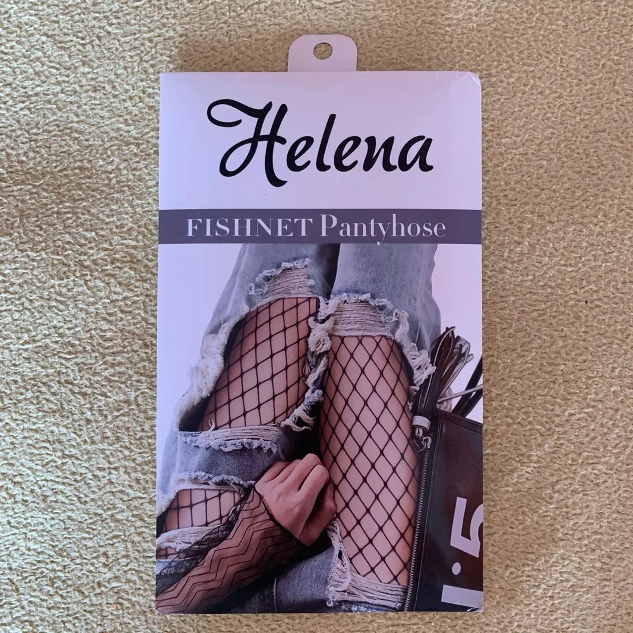 MEIA CALÇA ARRASTÃO PRETO NOVA  - Foto 4