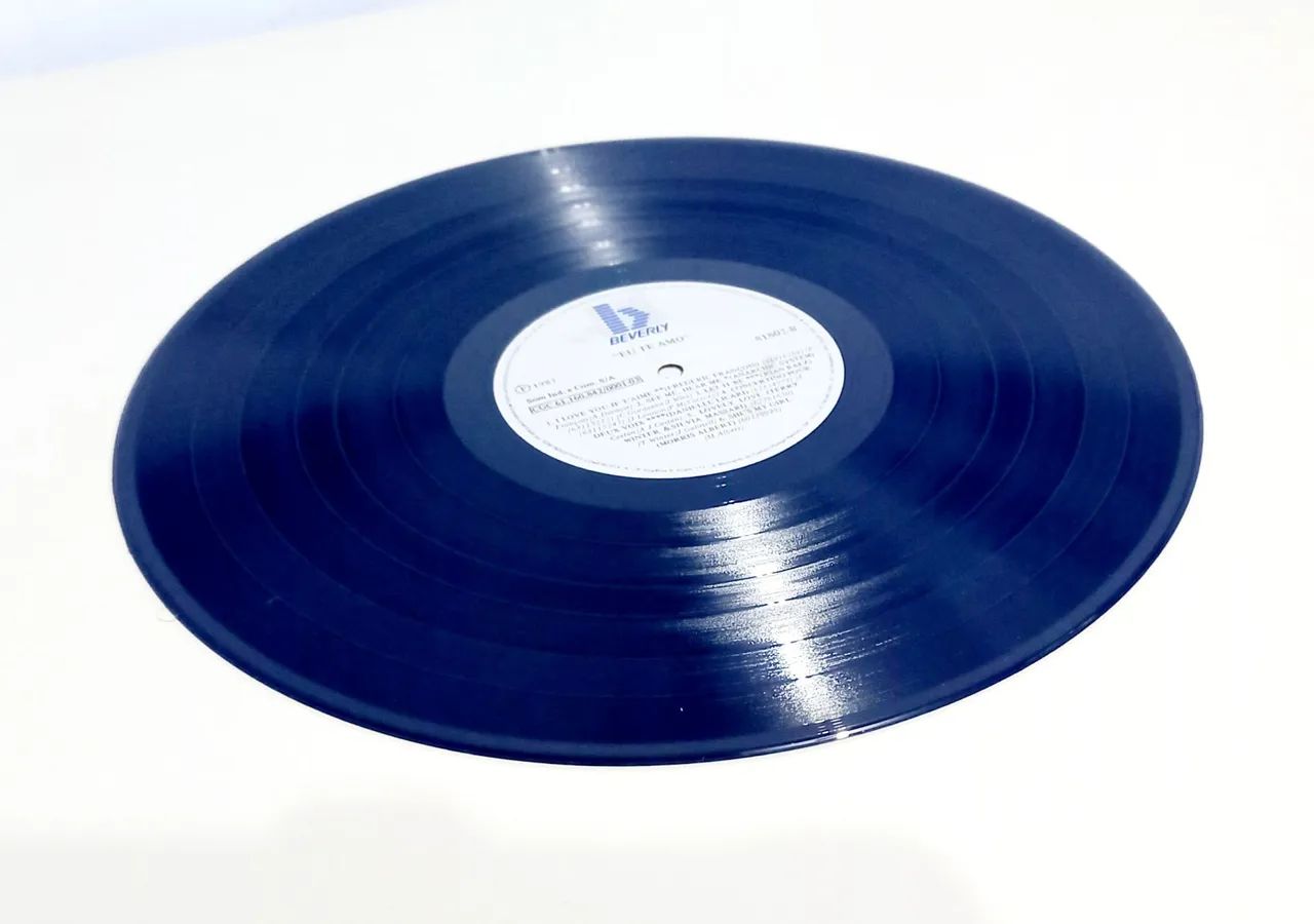 Antigo Disco de Vinil - Eu Te Amo (1987) - Foto 3