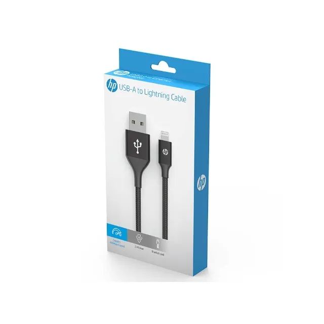 Cabo Hp Usb-a Para Lightning Mfi - Dhc-mf100-1m Black 1 Mt - Foto 2
