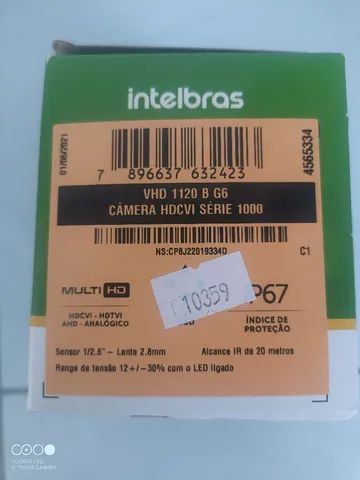 Câmera de segurança Intelbras VHD1120 G6