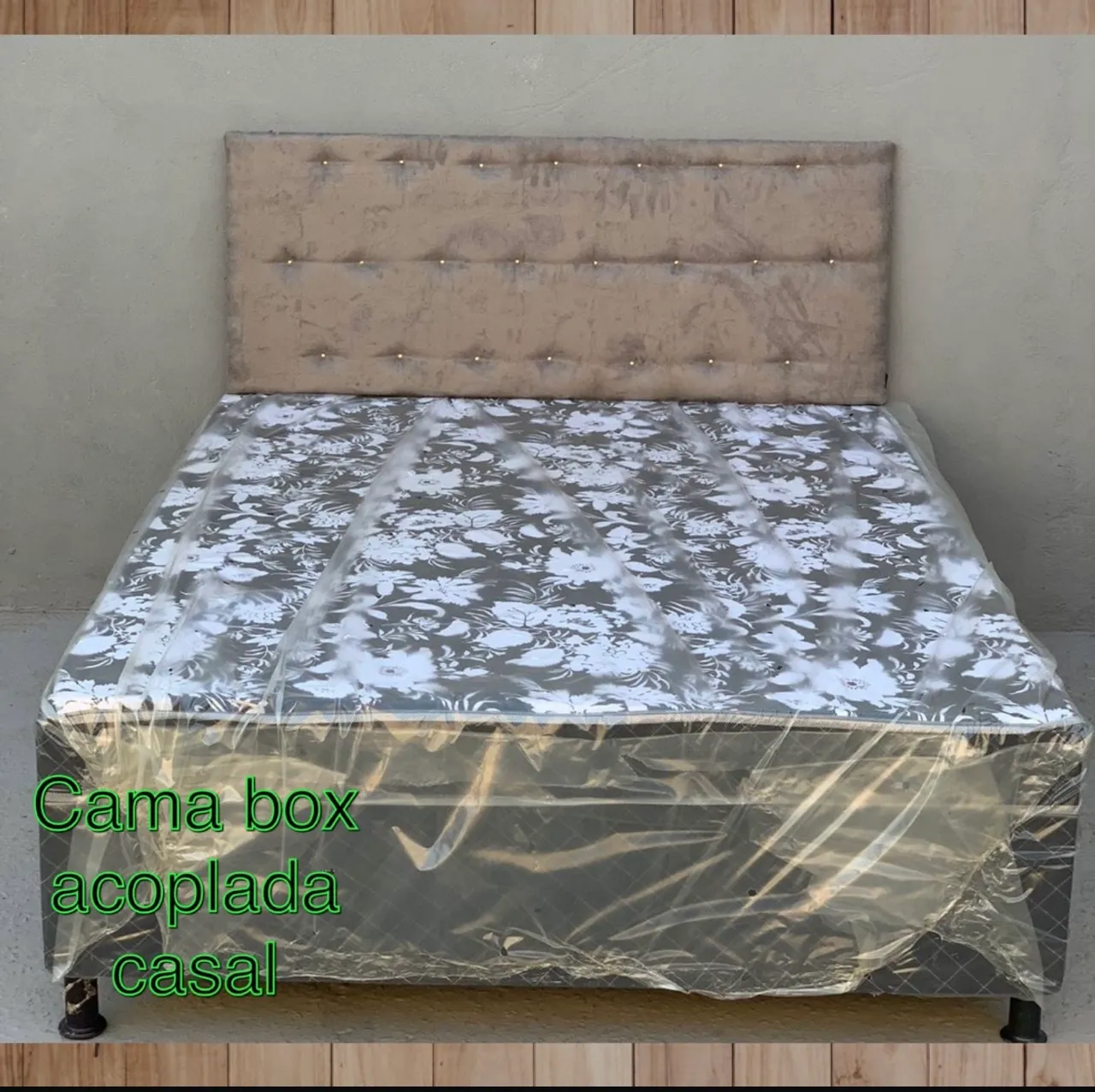 Cama Box Casal Acoplado 