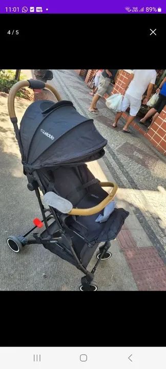 Carrinho para bebe sprint kiddo portátil  - Foto 4