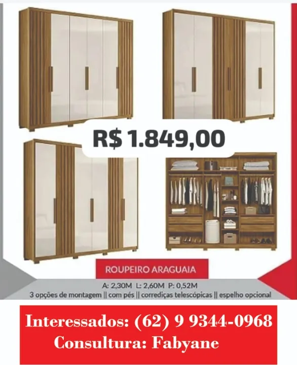 Guarda Roupa Araguaia