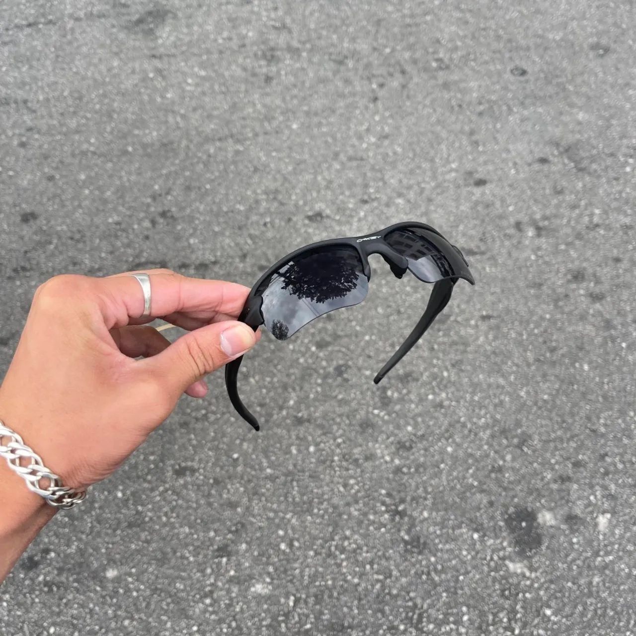 Óculos Flak 2.0 - Oakley Preto - Foto 2