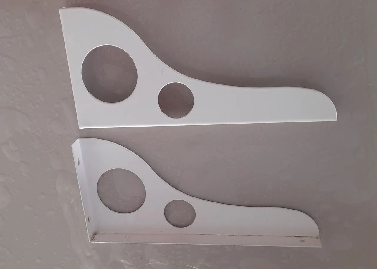 Suportes de Parede em Branco -  2 Peças - Foto 4