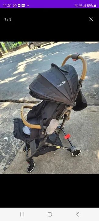 Carrinho para bebe sprint kiddo portátil  - Foto 5