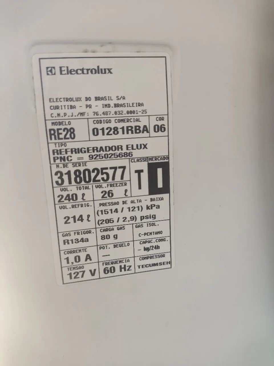 GELADEIRA ELECTROLUX  - Foto 2