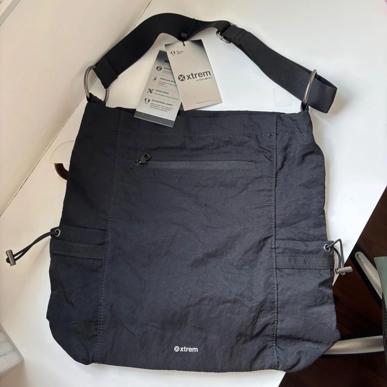 Bolsa de Ombro X-TREM by Samsonite - Preta - Foto 2