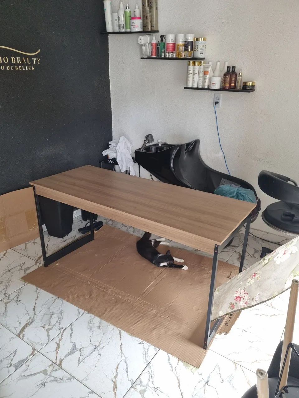 Mesa Estilo Industrial 64296269087490121