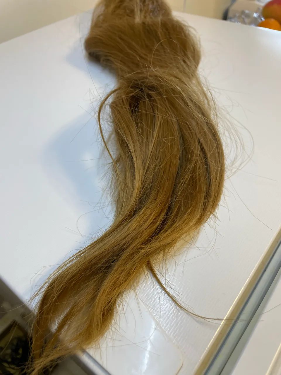 Cabelo rabo de cavalo 65cm fibra  - Foto 4