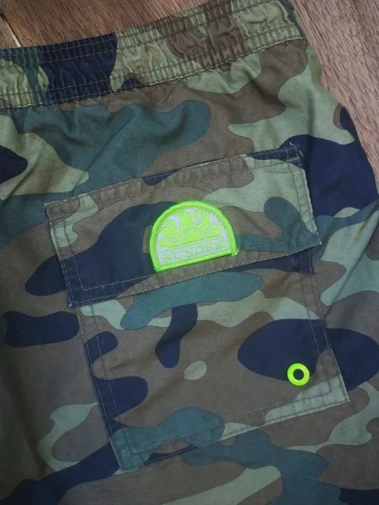 Short SUNDEK camuflado original / Bermuda XL - Foto 3