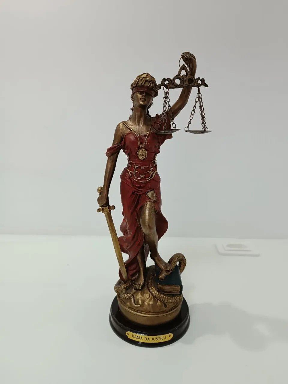 Estatueta Dama da Justiça - Temis
